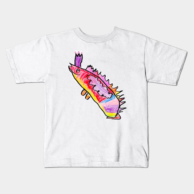 Fairy pike Kids T-Shirt by Mayami Yami Art